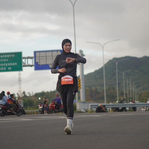 Race photo from KEDIRI HALF MARATHON 2026