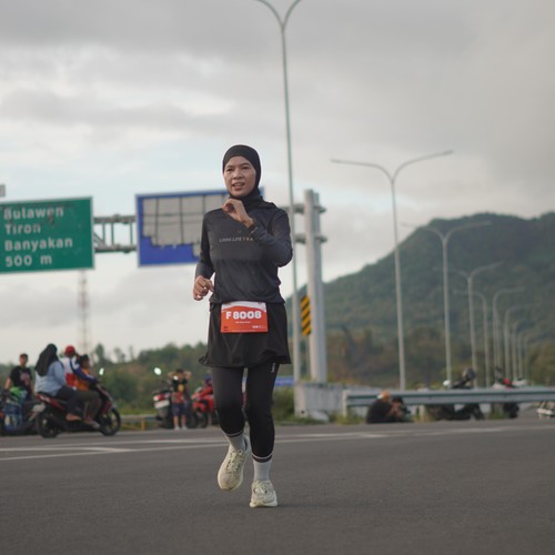 Race photo from KEDIRI HALF MARATHON 2026