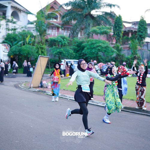 Race photo from BOGORUN 2026