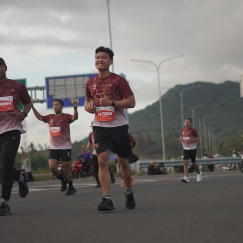 Race photo from KEDIRI HALF MARATHON 2026