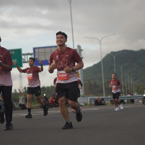 Race photo from KEDIRI HALF MARATHON 2026