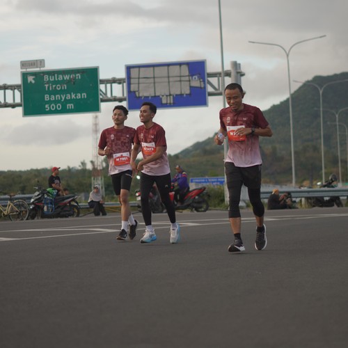 Race photo from KEDIRI HALF MARATHON 2026