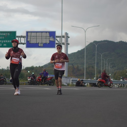 Race photo from KEDIRI HALF MARATHON 2026