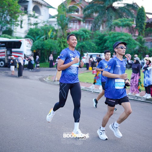 Race photo from BOGORUN 2026