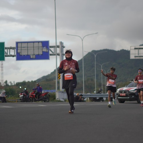 Race photo from KEDIRI HALF MARATHON 2026