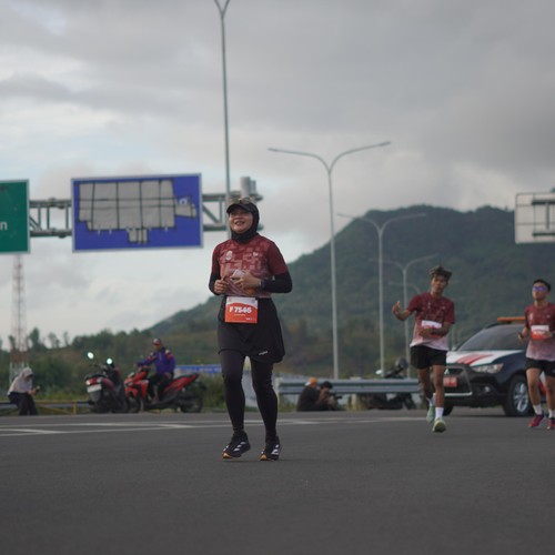 Race photo from KEDIRI HALF MARATHON 2026