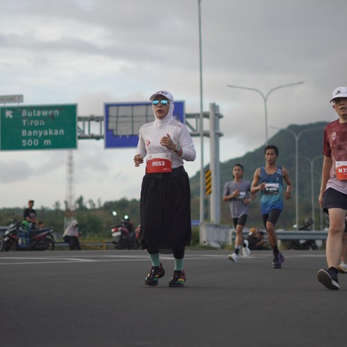 Race photo from KEDIRI HALF MARATHON 2026