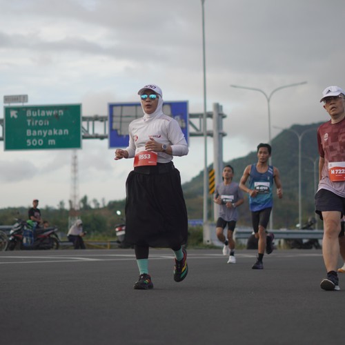 Race photo from KEDIRI HALF MARATHON 2026