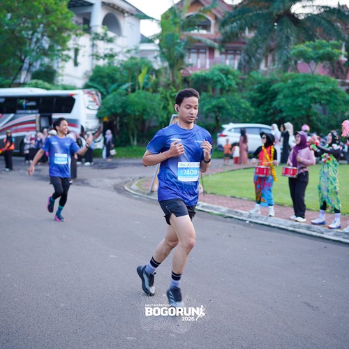 Race photo from BOGORUN 2026