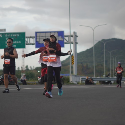 Race photo from KEDIRI HALF MARATHON 2026