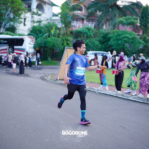 Race photo from BOGORUN 2026