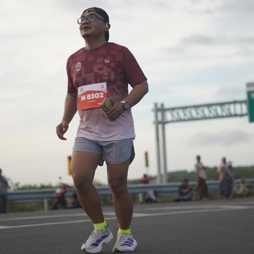 Race photo from KEDIRI HALF MARATHON 2026