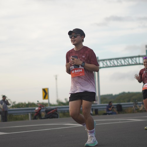 Race photo from KEDIRI HALF MARATHON 2026