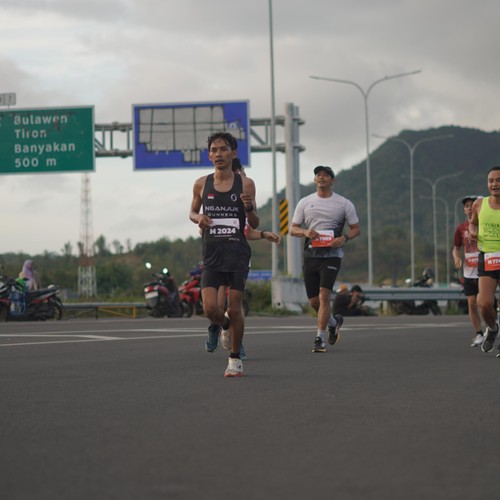Race photo from KEDIRI HALF MARATHON 2026