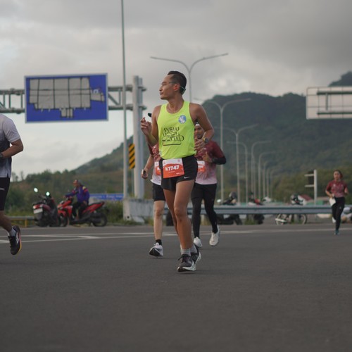 Race photo from KEDIRI HALF MARATHON 2026