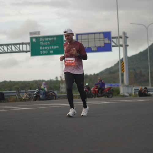 Race photo from KEDIRI HALF MARATHON 2026