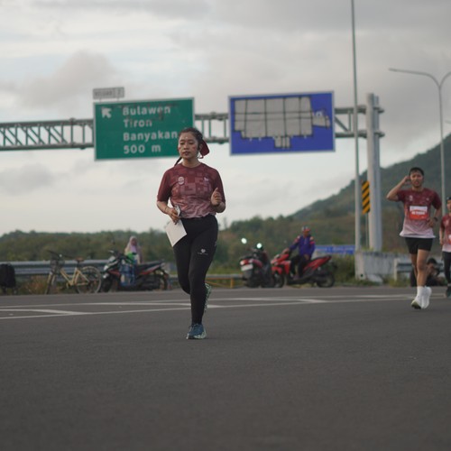 Race photo from KEDIRI HALF MARATHON 2026