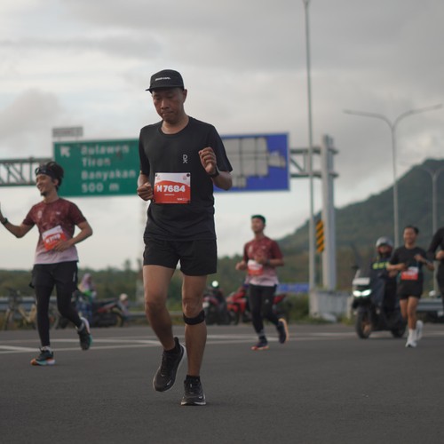 Race photo from KEDIRI HALF MARATHON 2026