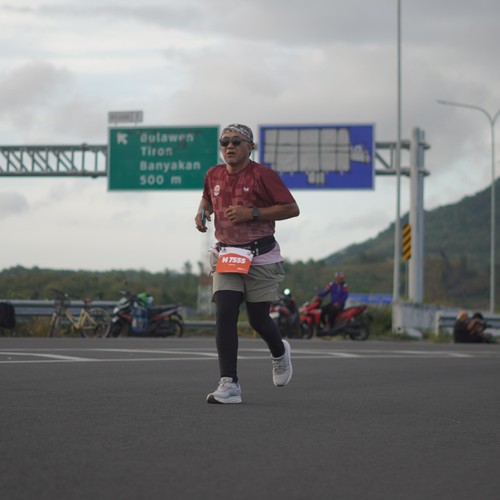 Race photo from KEDIRI HALF MARATHON 2026