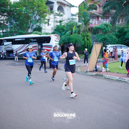 Race photo from BOGORUN 2026