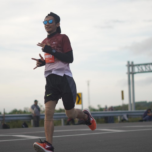 Race photo from KEDIRI HALF MARATHON 2026