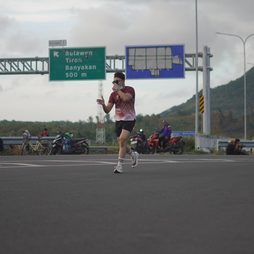 Race photo from KEDIRI HALF MARATHON 2026