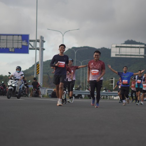 Race photo from KEDIRI HALF MARATHON 2026