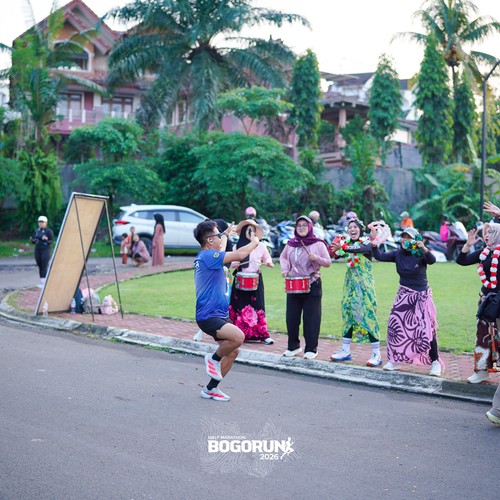 Race photo from BOGORUN 2026