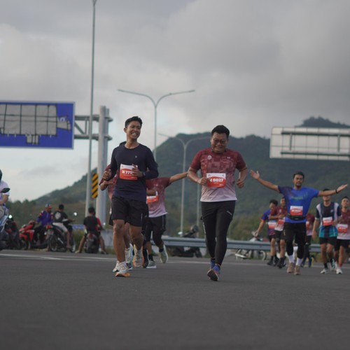 Race photo from KEDIRI HALF MARATHON 2026