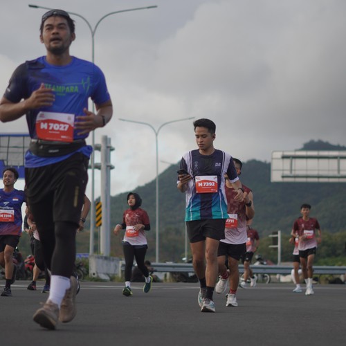 Race photo from KEDIRI HALF MARATHON 2026
