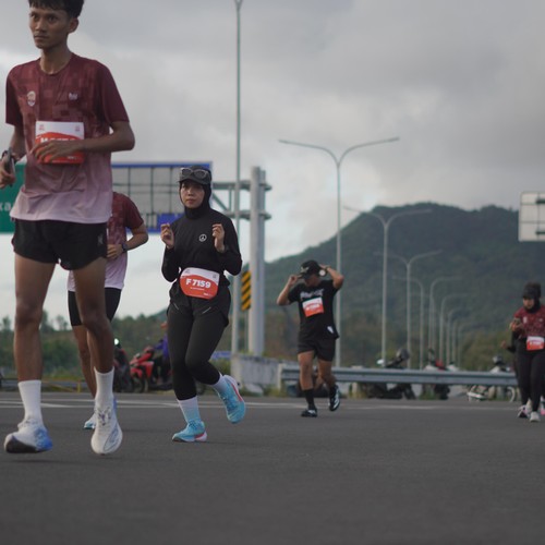 Race photo from KEDIRI HALF MARATHON 2026