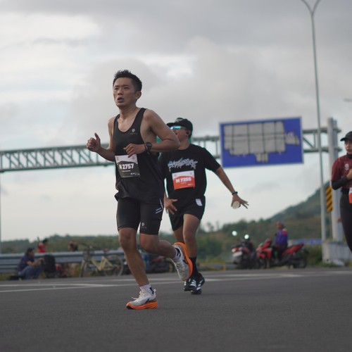 Race photo from KEDIRI HALF MARATHON 2026