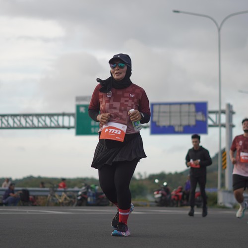 Race photo from KEDIRI HALF MARATHON 2026