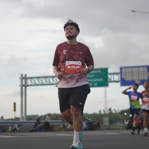 Race photo from KEDIRI HALF MARATHON 2026