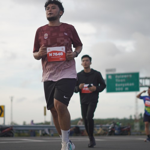 Race photo from KEDIRI HALF MARATHON 2026