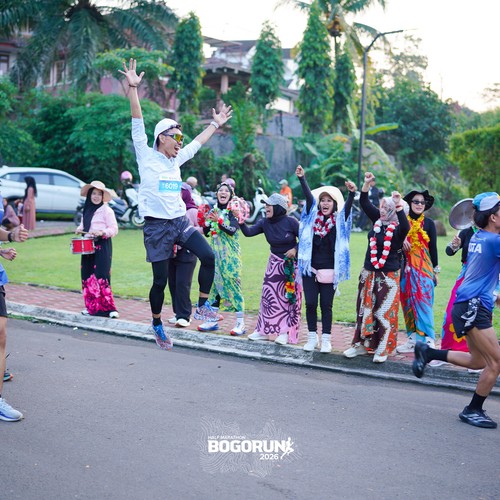 Race photo from BOGORUN 2026