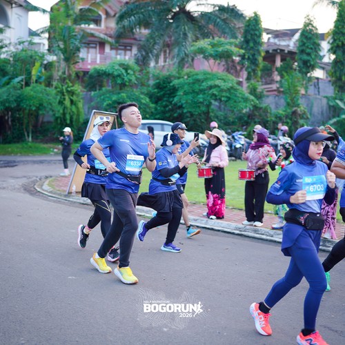 Race photo from BOGORUN 2026