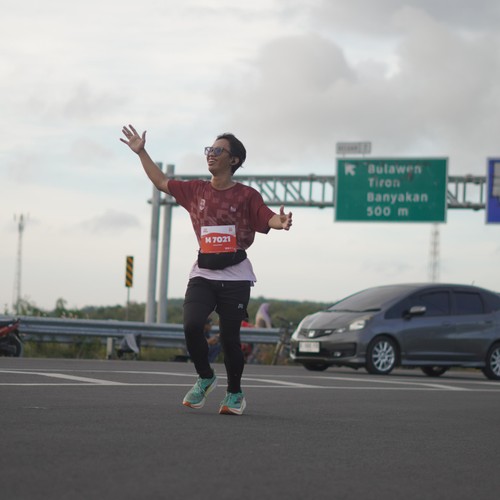 Race photo from KEDIRI HALF MARATHON 2026