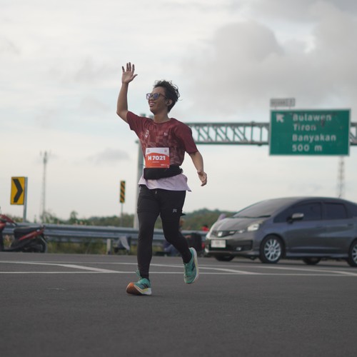 Race photo from KEDIRI HALF MARATHON 2026