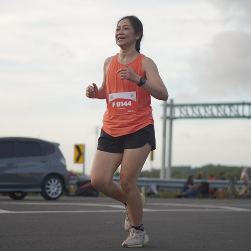 Race photo from KEDIRI HALF MARATHON 2026