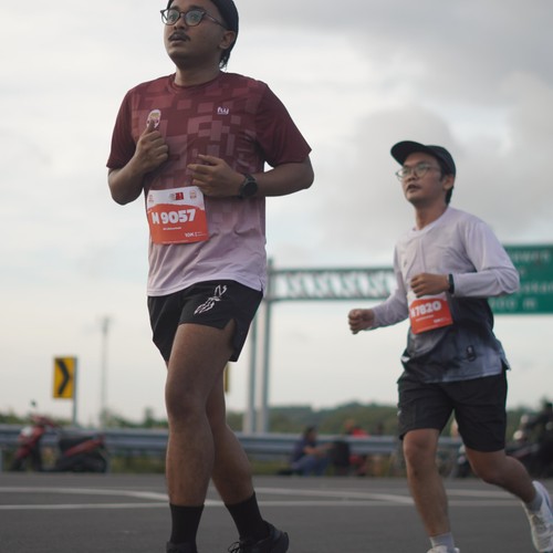 Race photo from KEDIRI HALF MARATHON 2026