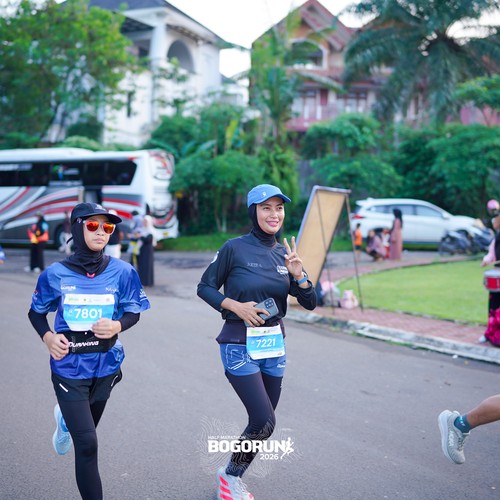 Race photo from BOGORUN 2026