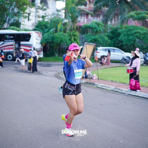 Race photo from BOGORUN 2026