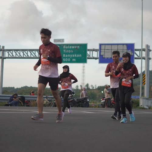 Race photo from KEDIRI HALF MARATHON 2026