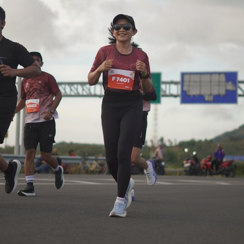 Race photo from KEDIRI HALF MARATHON 2026