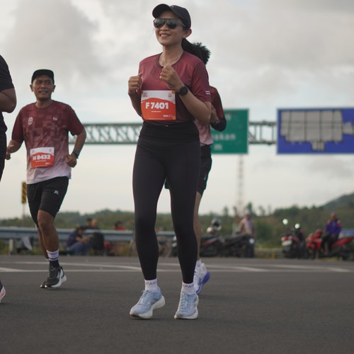 Race photo from KEDIRI HALF MARATHON 2026