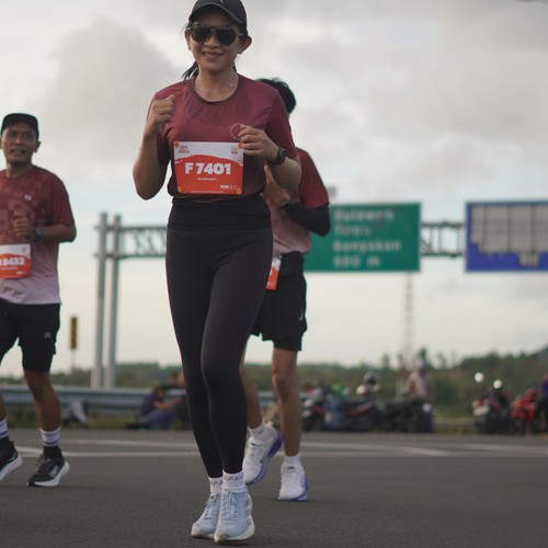 Race photo from KEDIRI HALF MARATHON 2026