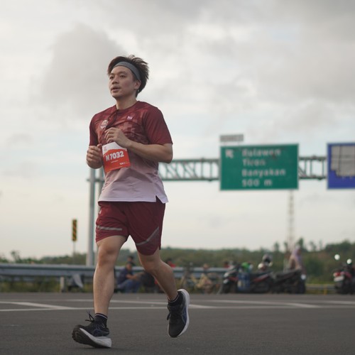 Race photo from KEDIRI HALF MARATHON 2026