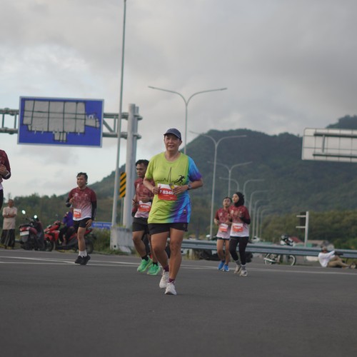 Race photo from KEDIRI HALF MARATHON 2026