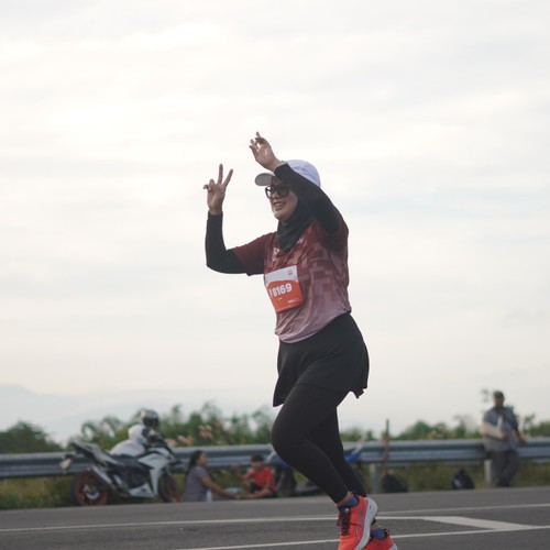 Race photo from KEDIRI HALF MARATHON 2026